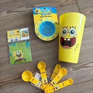 Spongebob-squarepants Yellow Dinnerware